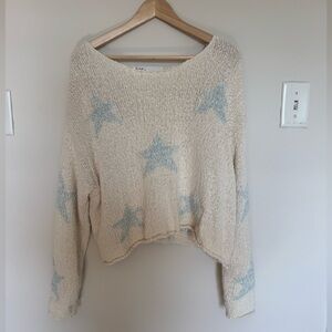 Star Knit Sweater